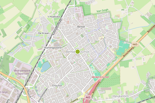 Ambulance-melding op Berkel-Enschot op 7 juli, kaart-overzicht