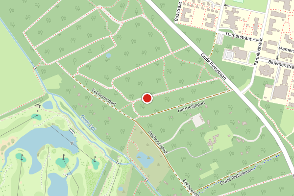 Brandweer-melding op Eekhoornpad, Tilburg op 7 juli, kaart-overzicht