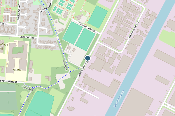 Politie-melding op Centaurusweg, Tilburg op 8 juli, kaart-overzicht