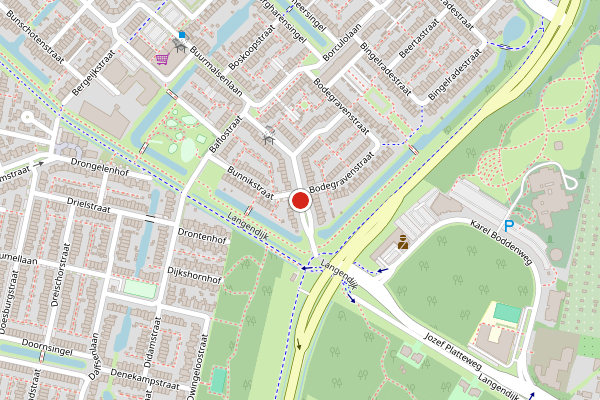 Brandweer-melding op Bolswardstraat, Tilburg op 12 juli, kaart-overzicht