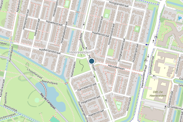 Politie-melding op Hillegomlaan, Tilburg op 15 juli, kaart-overzicht
