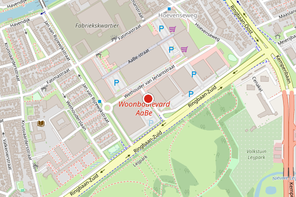 Brandweer-melding op Wethouder van Ierlantstraat, Tilburg op 15 juli, kaart-overzicht