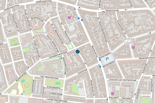 Politie-melding op Nijverstraat, Tilburg op 20 juli, kaart-overzicht