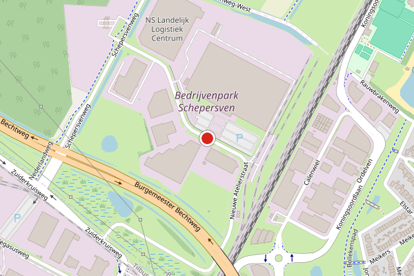 Brandweer-melding op Nieuwe Atelierstraat, Berkel-Enschot op 22 juli, kaart-overzicht