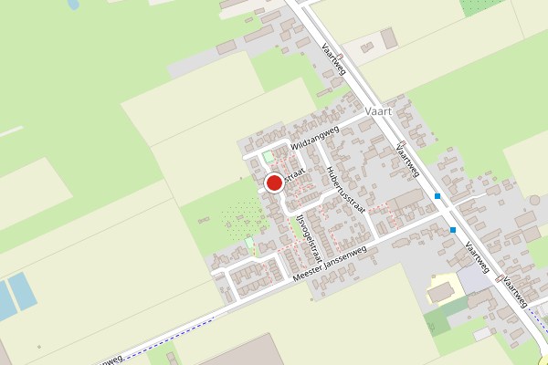 Brandweer-melding op Eksterstraat, Dongen op 25 juli, kaart-overzicht