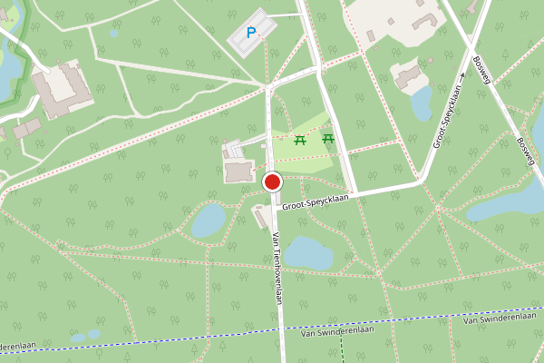 Brandweer-melding op van Tienhovenlaan, Oisterwijk op 27 juli, kaart-overzicht