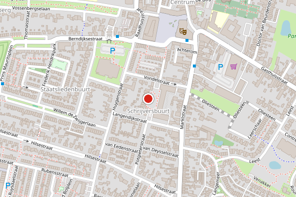 Brandweer-melding op Multatulihof, Kaatsheuvel op 1 augustus, kaart-overzicht