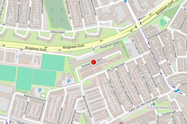 Brandweer-melding op Rijtse Akkers, Tilburg op 9 juni, kaart-overzicht
