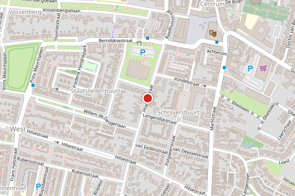 Brandweer-melding op Huygenstraat, Kaatsheuvel op 17 juni, kaart-overzicht