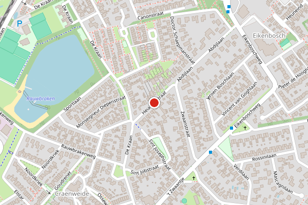 Brandweer-melding op Heiakkerstraat, Berkel-Enschot op 20 juni, kaart-overzicht