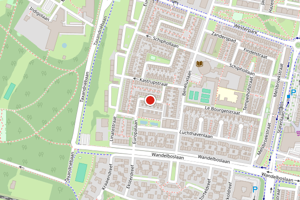 Brandweer-melding op Fornebustraat, Tilburg op 21 juni, kaart-overzicht