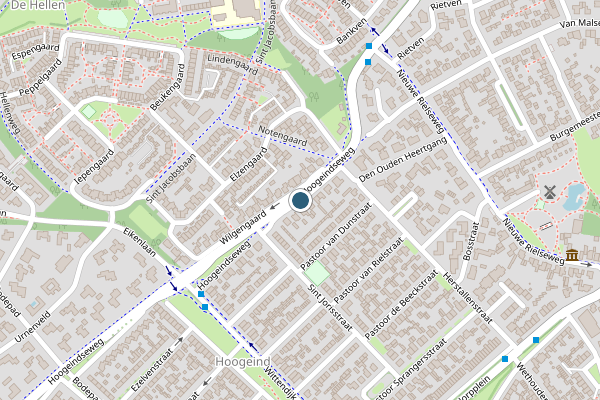 Politie-melding op Hoogeindseweg, Goirle op 22 juni, kaart-overzicht