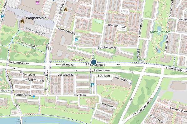 Politie-melding op Boedijnpad, Tilburg op 22 juni, kaart-overzicht
