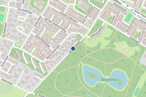 Politie-melding op Zwartvenseweg, Tilburg op 27 juni, kaart-overzicht
